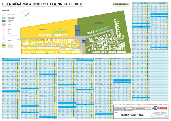 Full size map Blatná na Ostrove