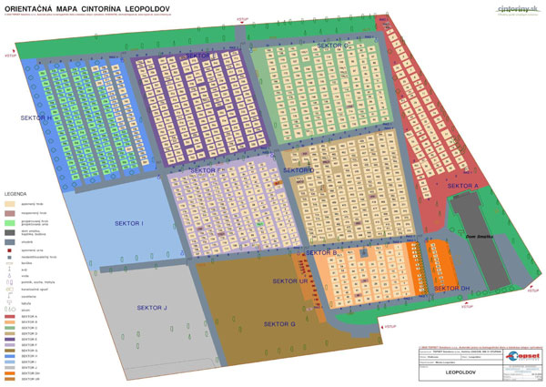 Full size map Leopoldov