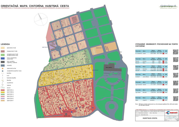 Orientační mapa Stará Turá