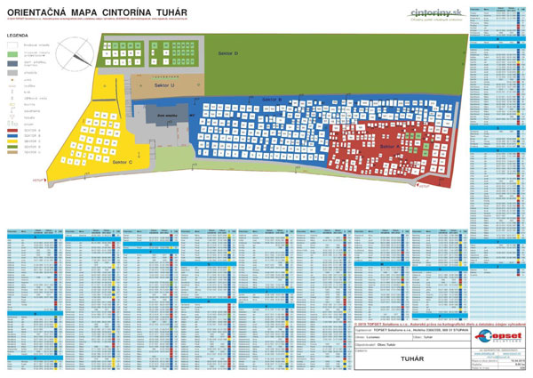 Full size map Tuhár