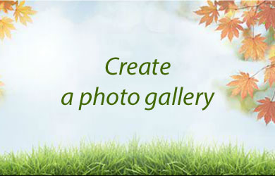 Create a photo gallery